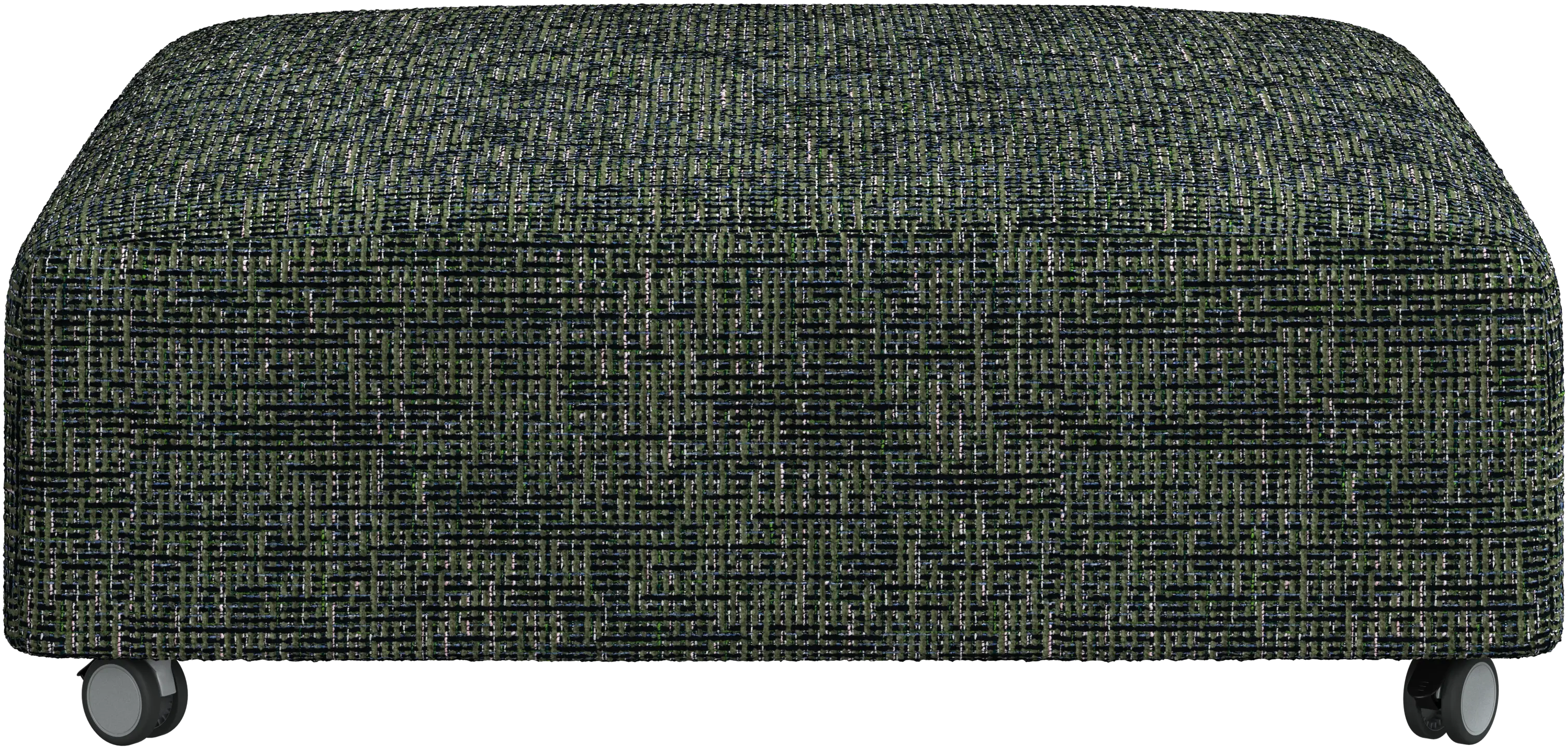 Hampton pouf on wheels